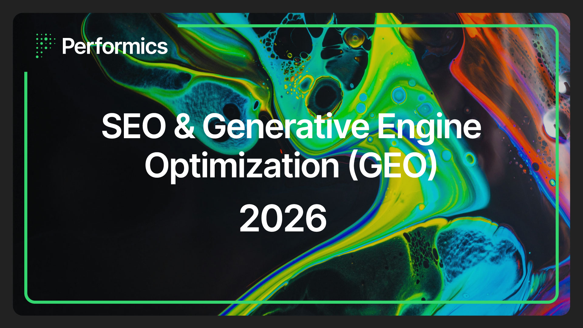 SEO & Generative Engine Optimization GEO
